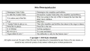 066a Òtúúrúpọ̀nkọyẹ̀kú