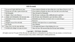 102b Ìrosùndí