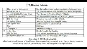 117b Ìdinatàgò