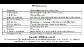 135b Ìròmásùnká