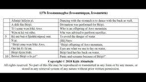 137b Ìrosùunmọgba