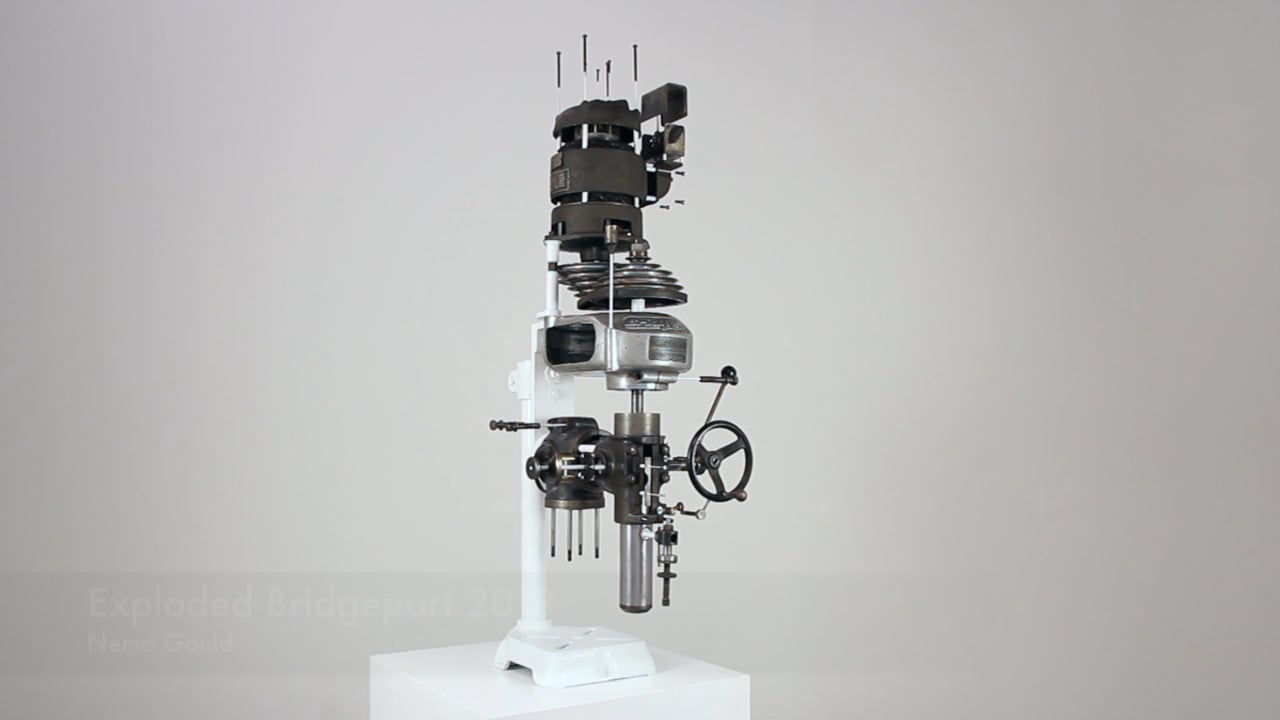 Exploded Bridgeport in motion