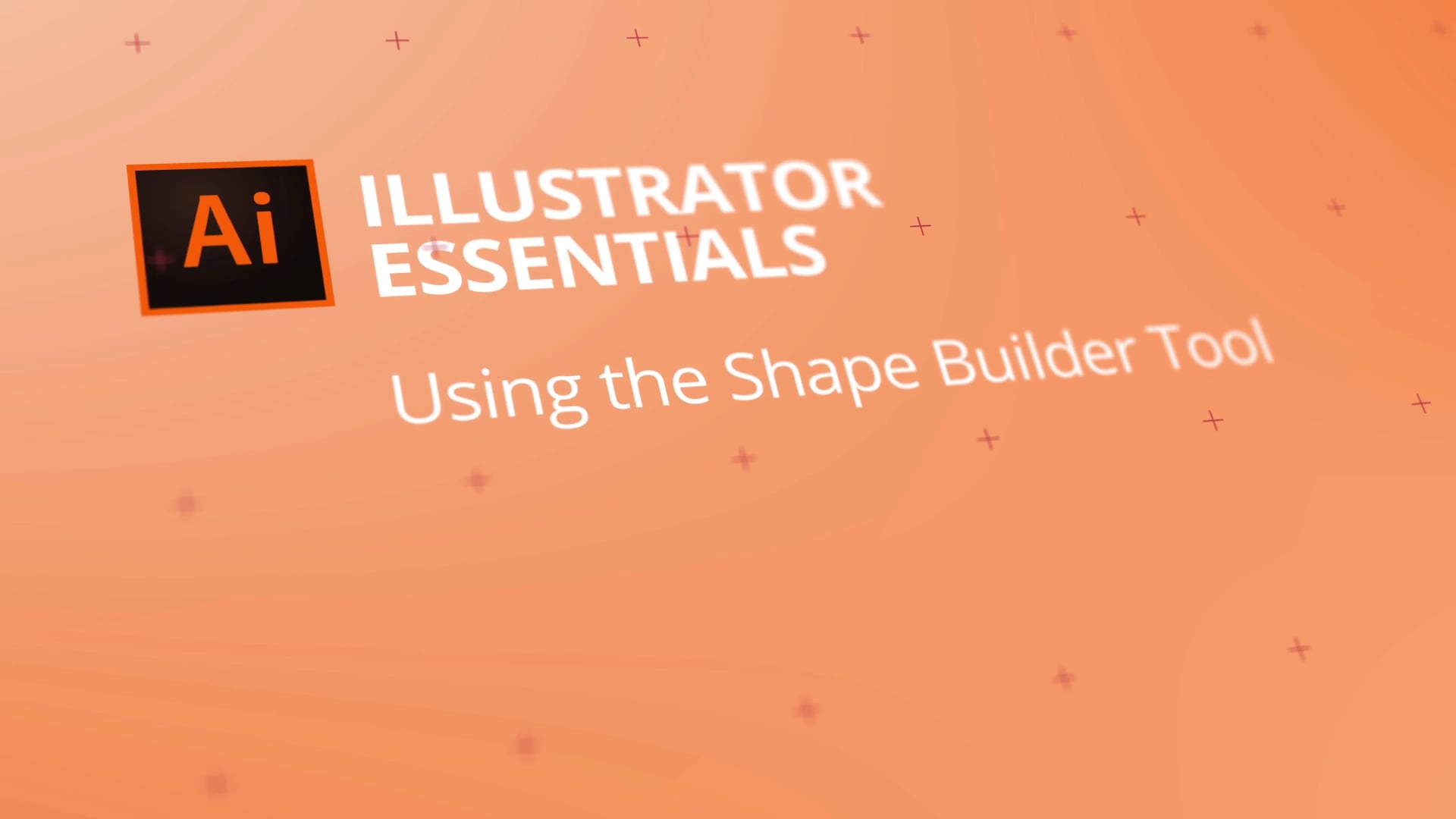 How to draw using the Shape Builder tool in Adobe Illustrator CC