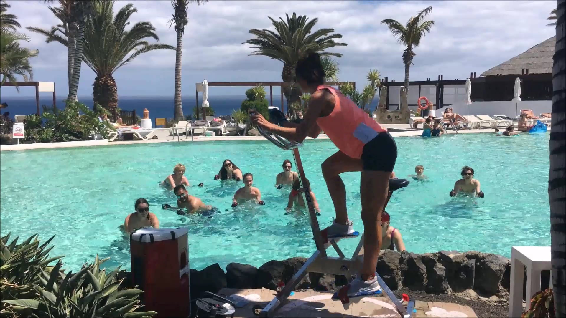 My poolbike class
