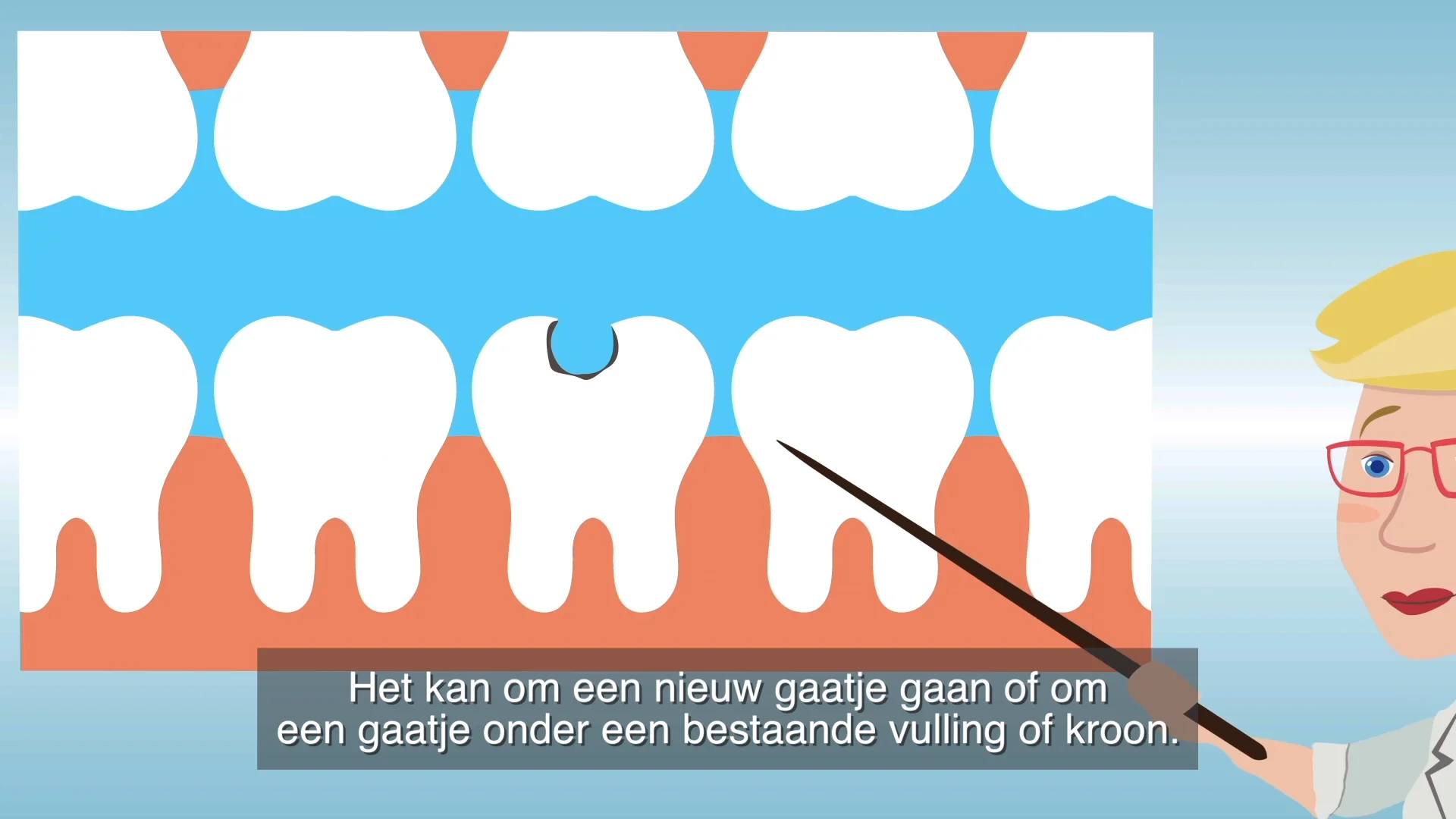 Een gaatje vullen