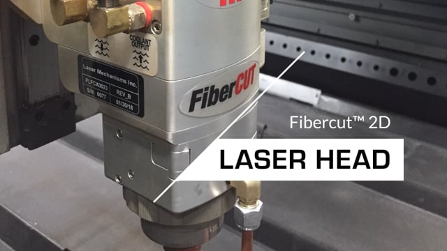 FiberCut™ 2D Laser Head