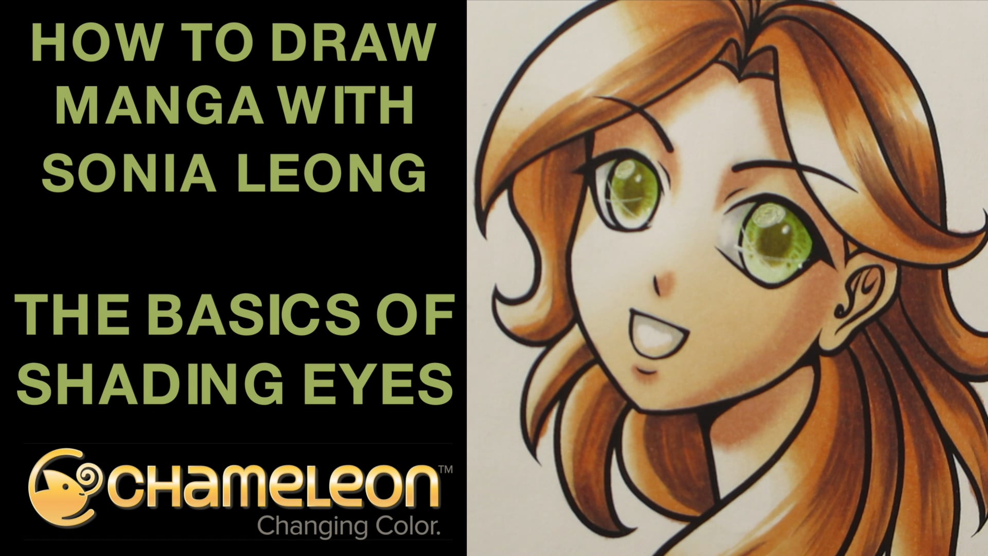 How To Draw Manga With Sonia Leong The Basics Of Shading Eyes On Vimeo 