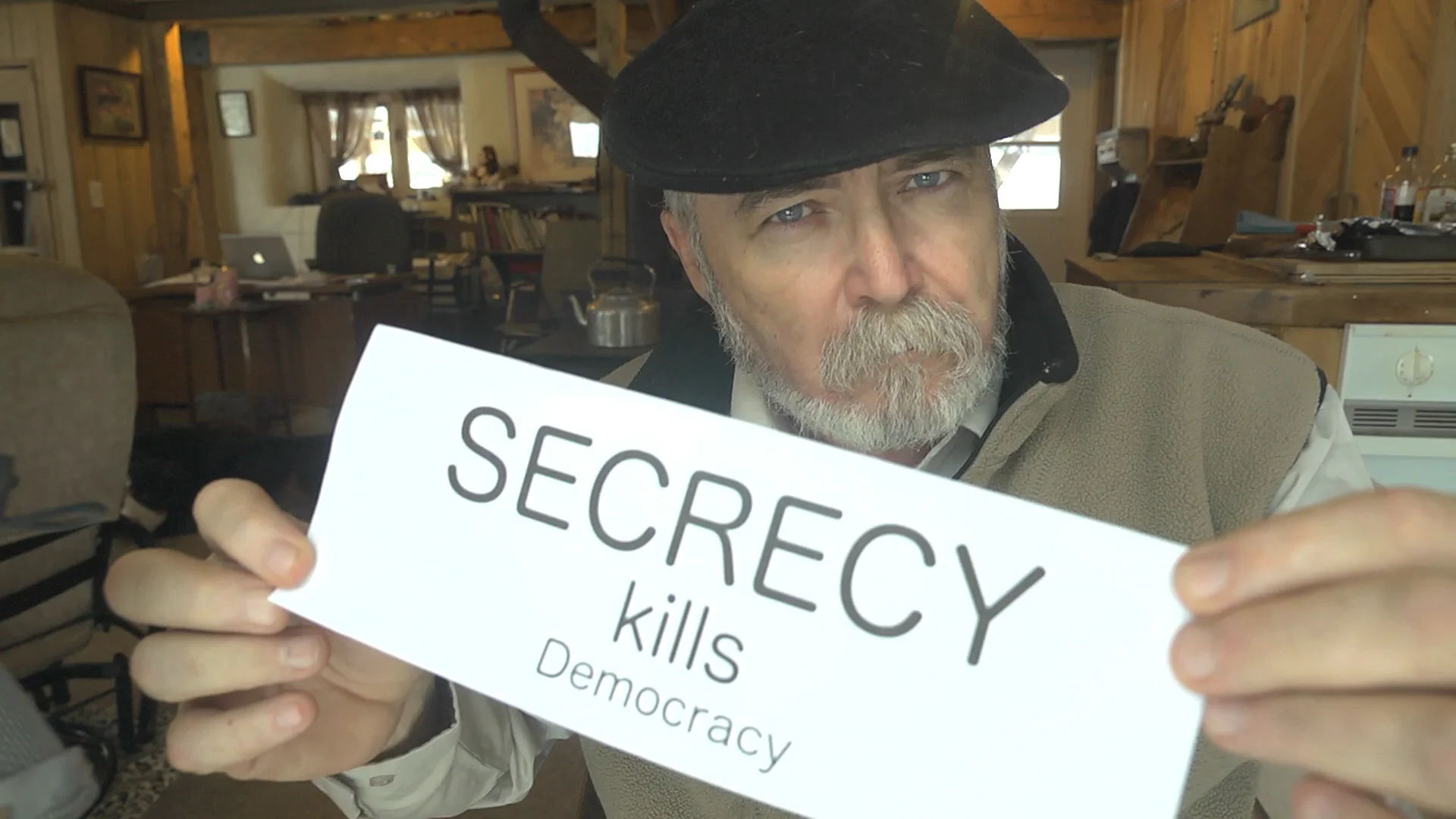 Secrets kill democracy