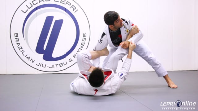Spider and Lasso Guard Leg Drag Pass to Side Control