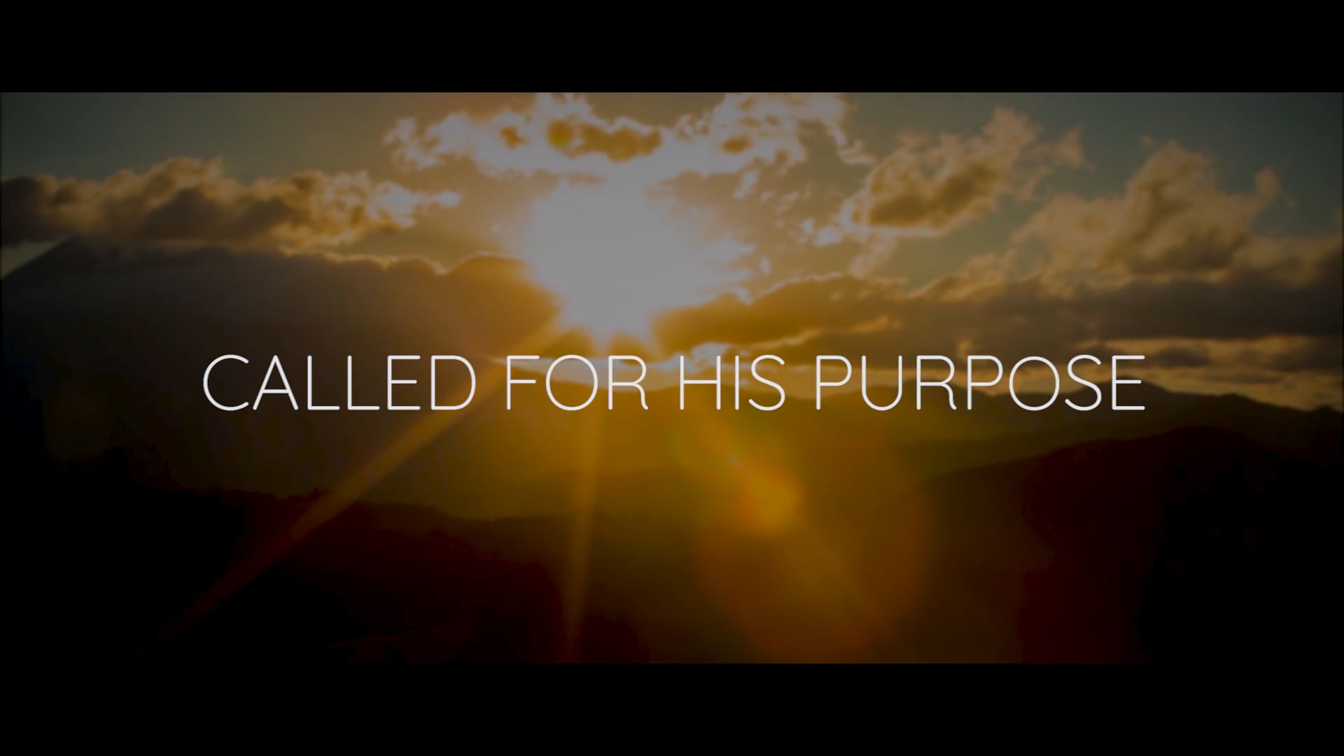 Called For His Purpose Trailer