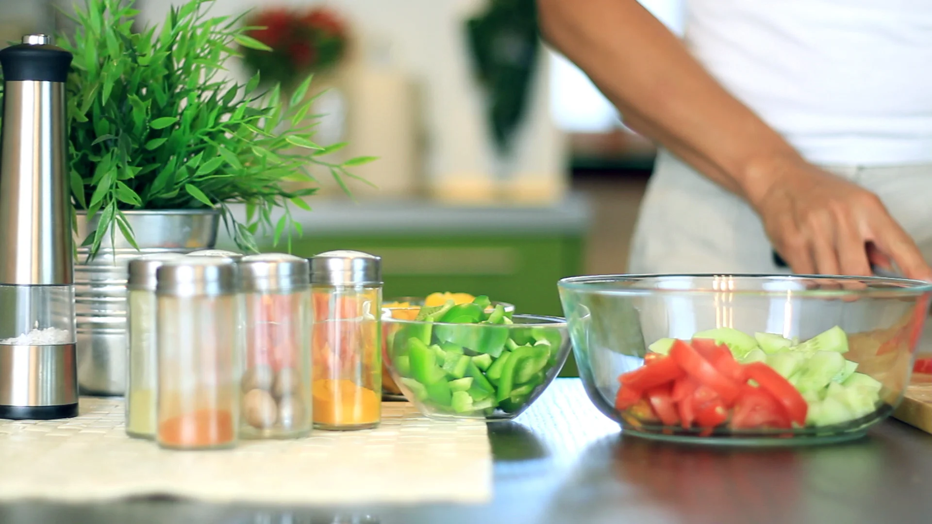 Woman Cooking on Vimeo
