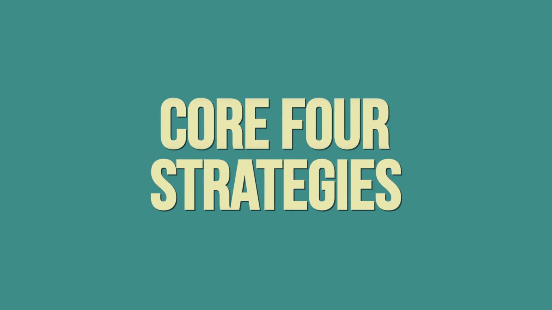 Leap into Science - Core Four Strategies