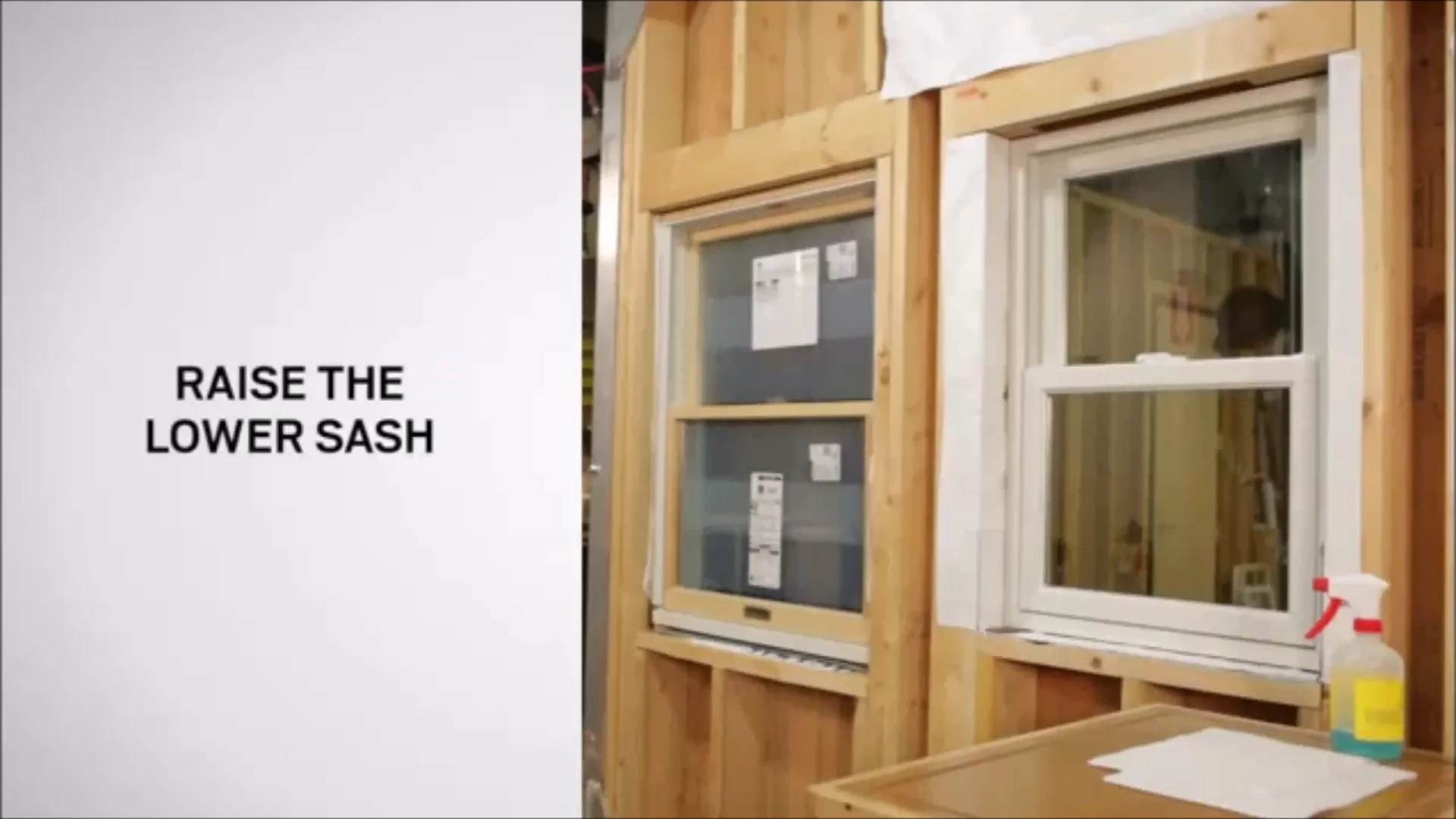 How to Tilt Andersen® 200 Series TiltWash DoubleHung Windows for cleaning