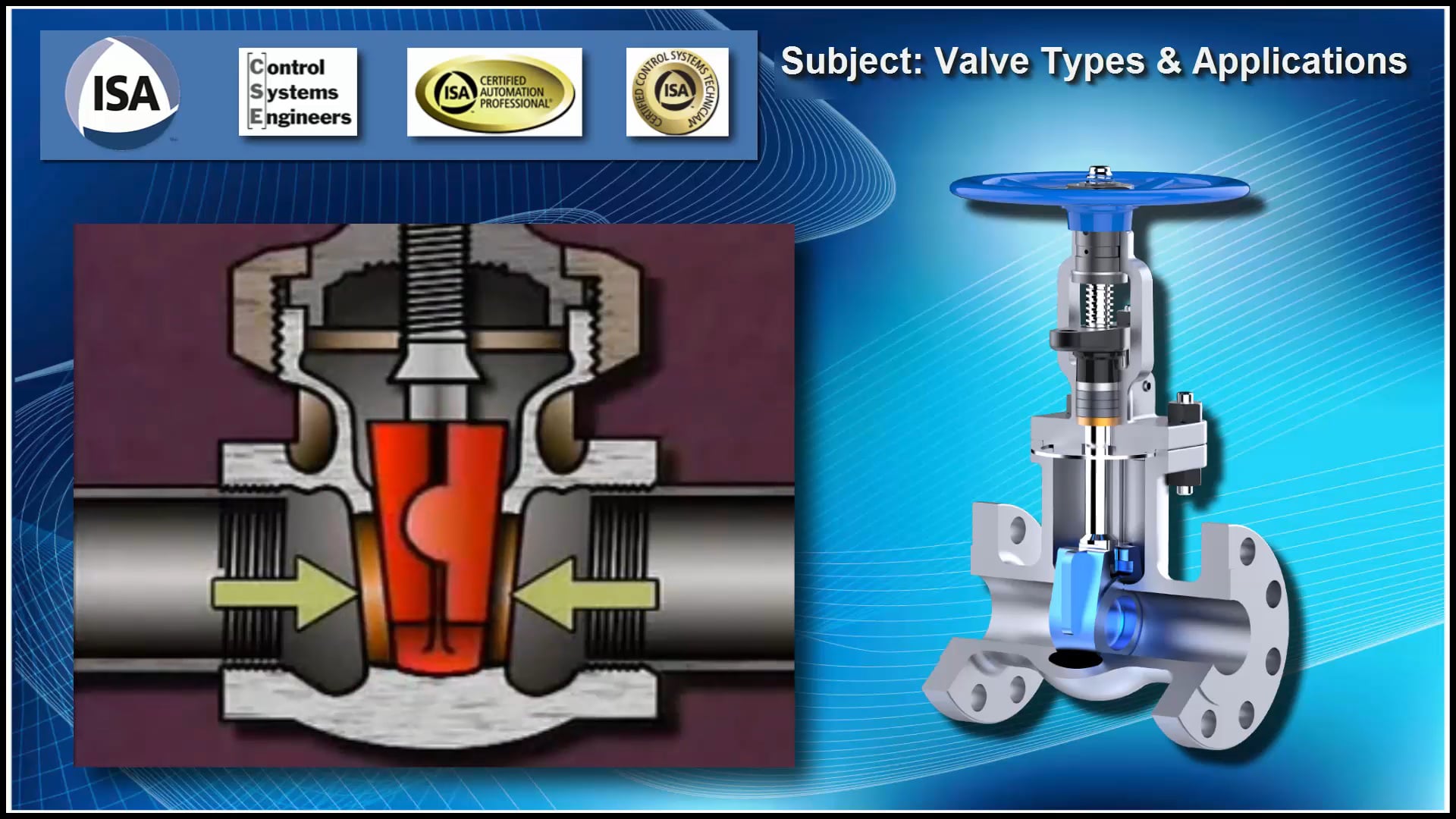 Video 7C - Control Systems Review - Control Valves Part 1 of 2 on Vimeo