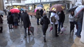 Concentració Som Escola a l'Escala