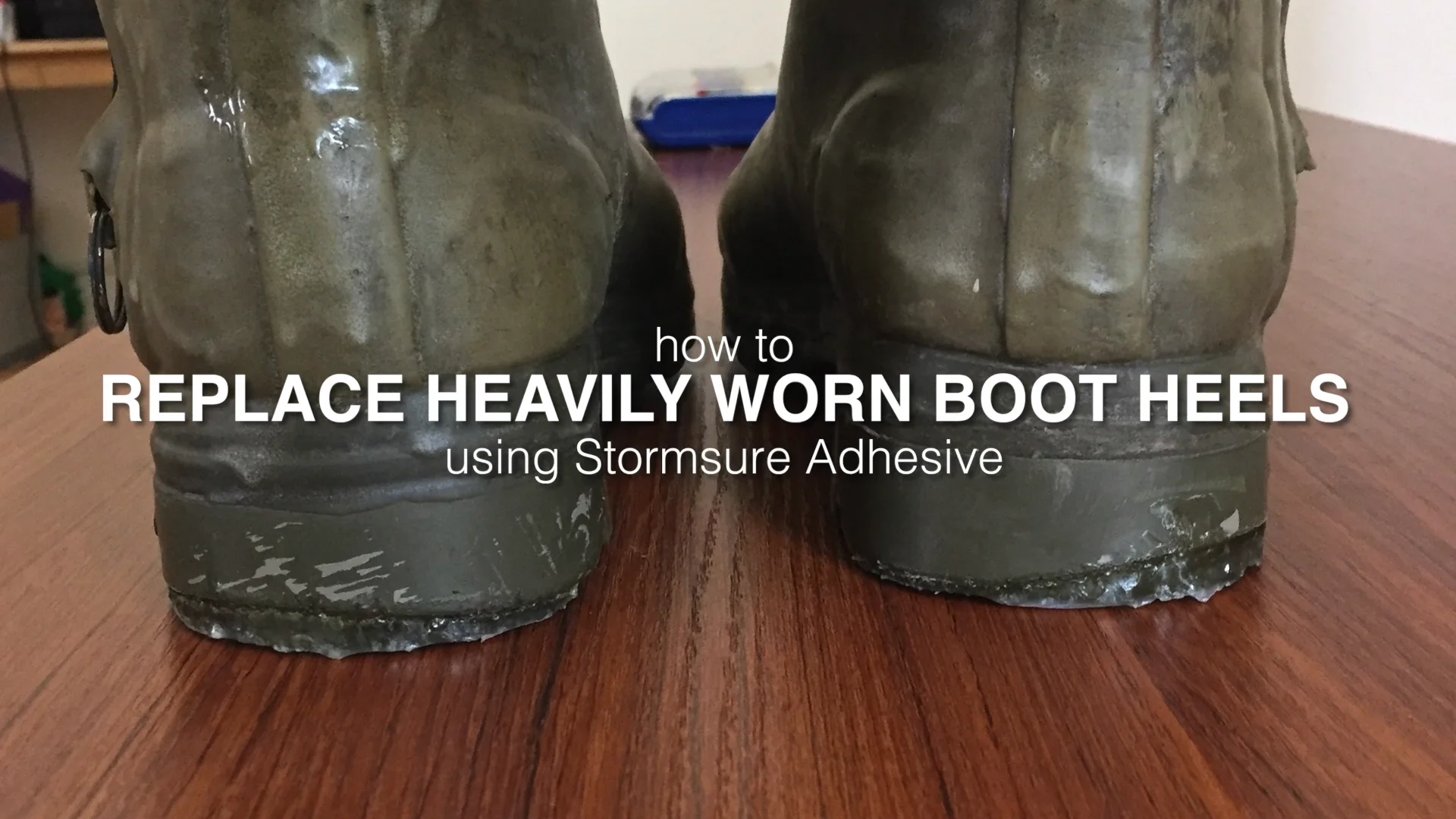 How to Repair Split Wellington Boots (Wellies) - Bellatory