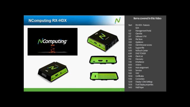 NComputing RX-HDX technical tutorial