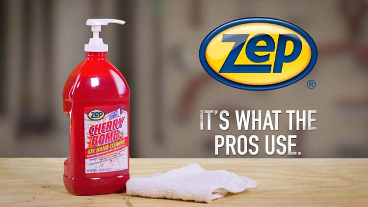 Zep's Cherry Bomb Hand Cleaner - Cleans What Soap Can't! on Vimeo