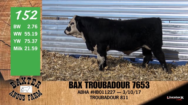 Lot #152 - BAX TROUBADOUR 7653