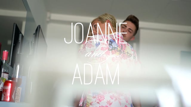 Joanne and Adam Nissi Beach Wedding Trailer