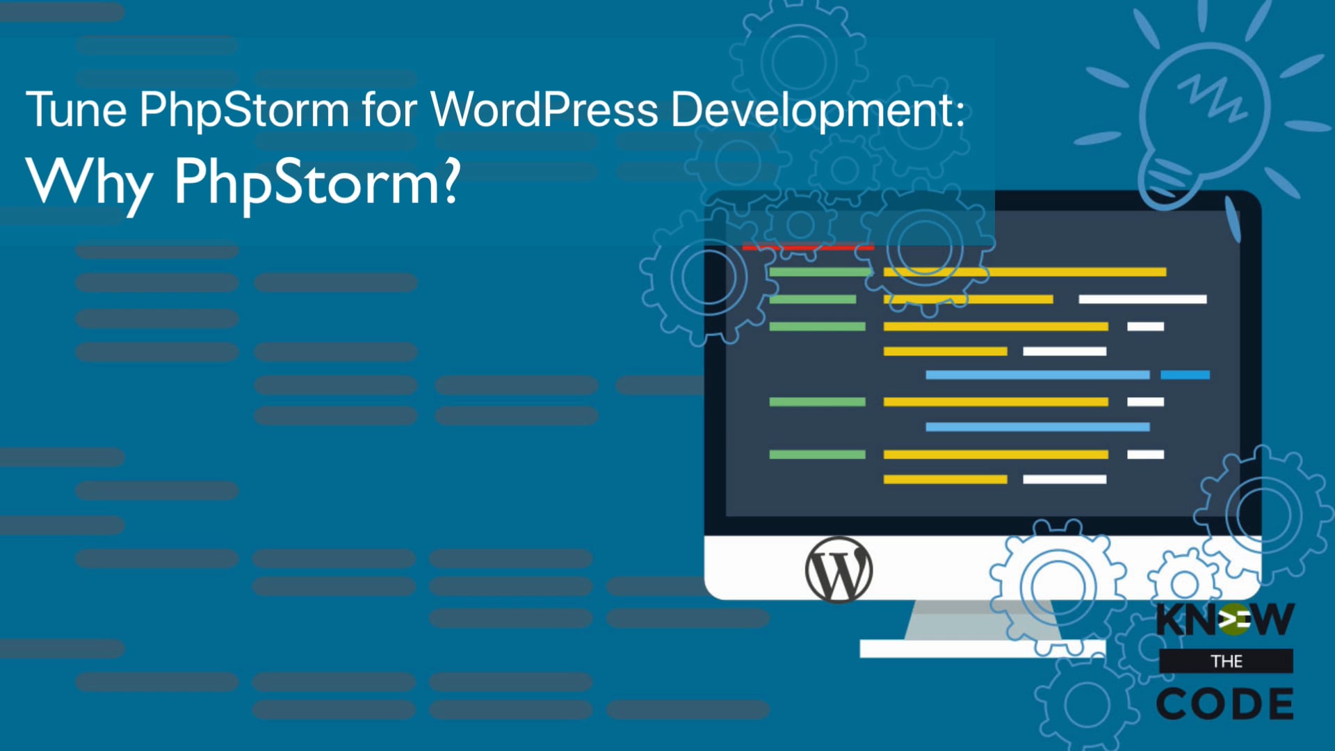 Why PhpStorm? - Tune PhpStorm For WordPress Development On Vimeo