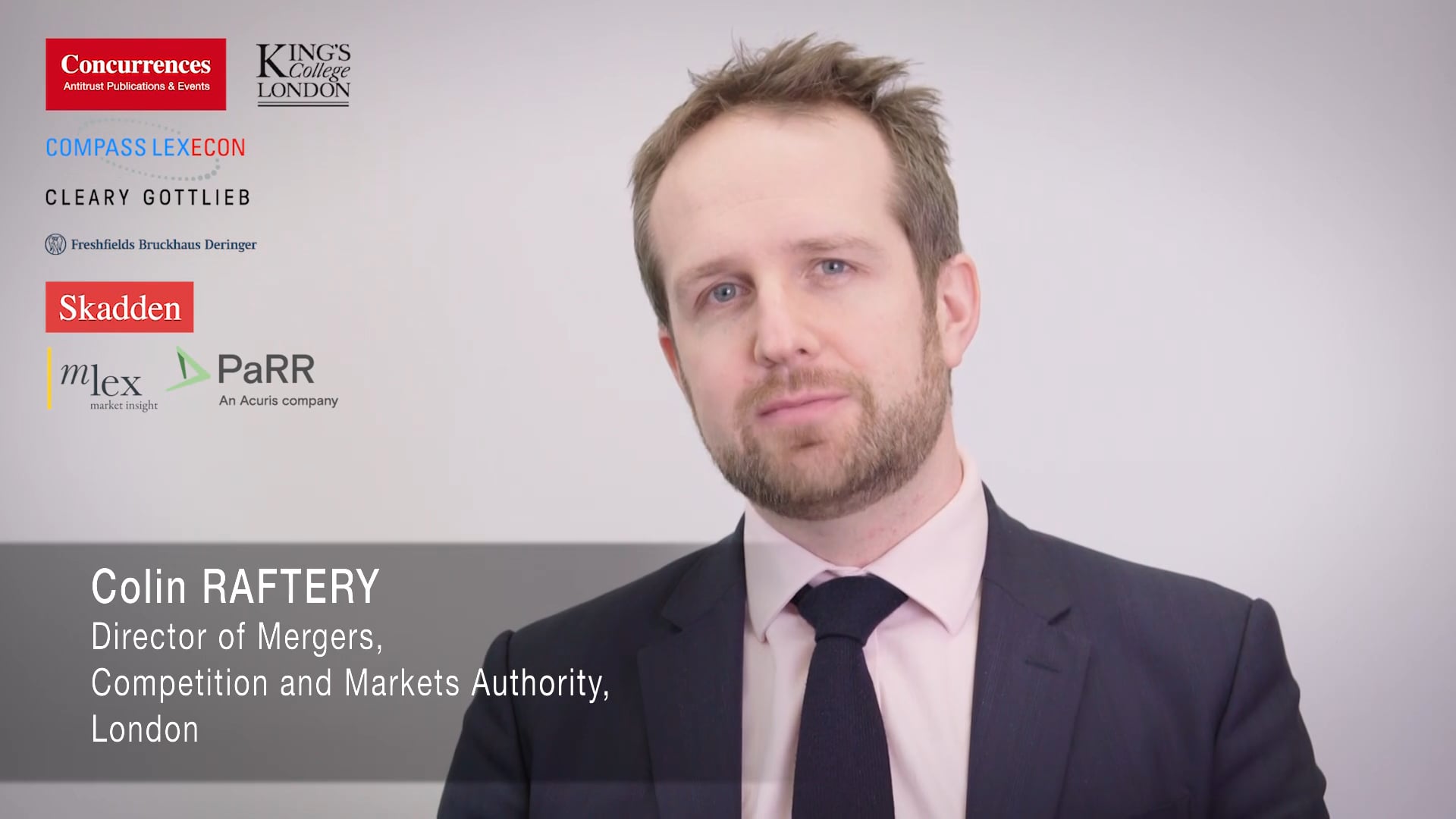 Colin RAFTERY (Competition and Markets Authority) 23022018 on Vimeo