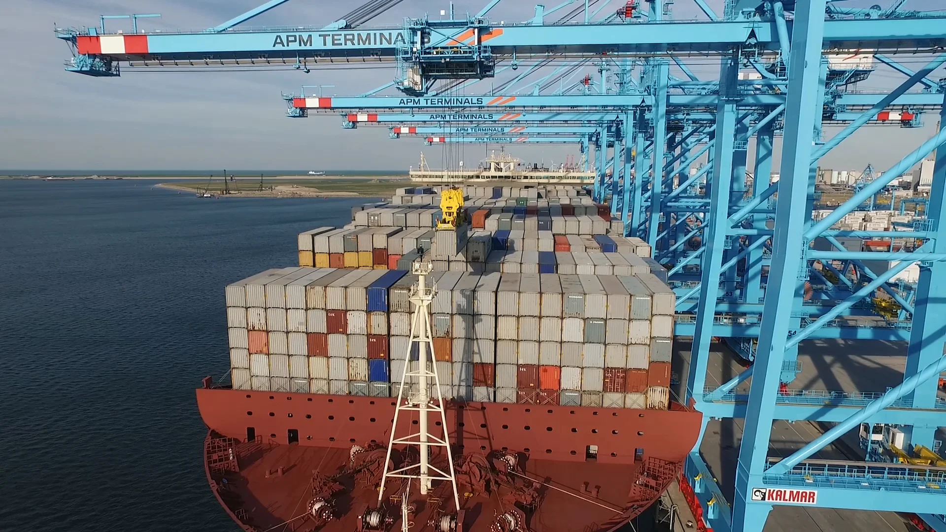 Drone APM Terminals Maasvlakte II