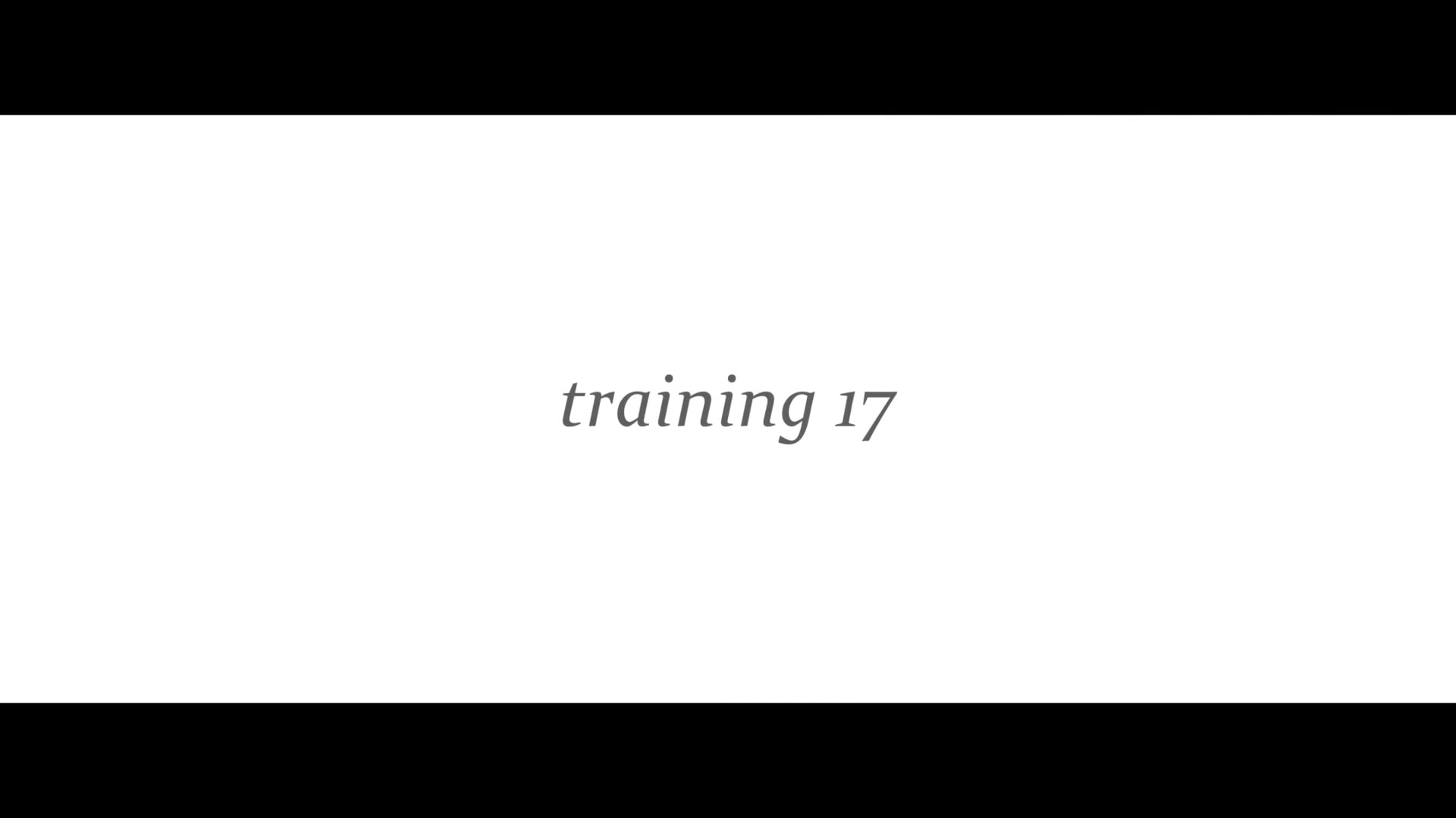 training 17