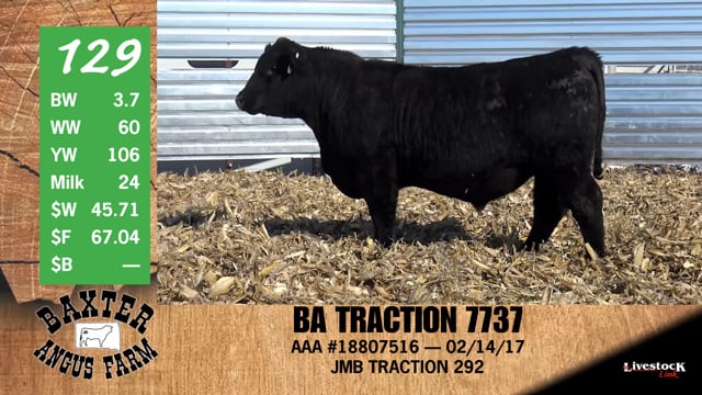 Lot #129 - BA TRACTION 7737