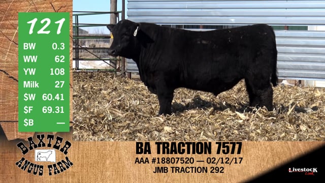 Lot #121 - BA TRACTION 7577