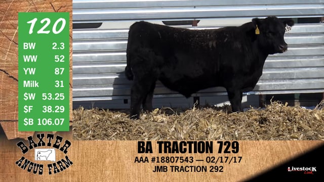 Lot #120 - BA TRACTION 729