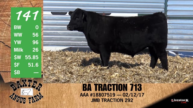 Lot #141 - BA TRACTION 713