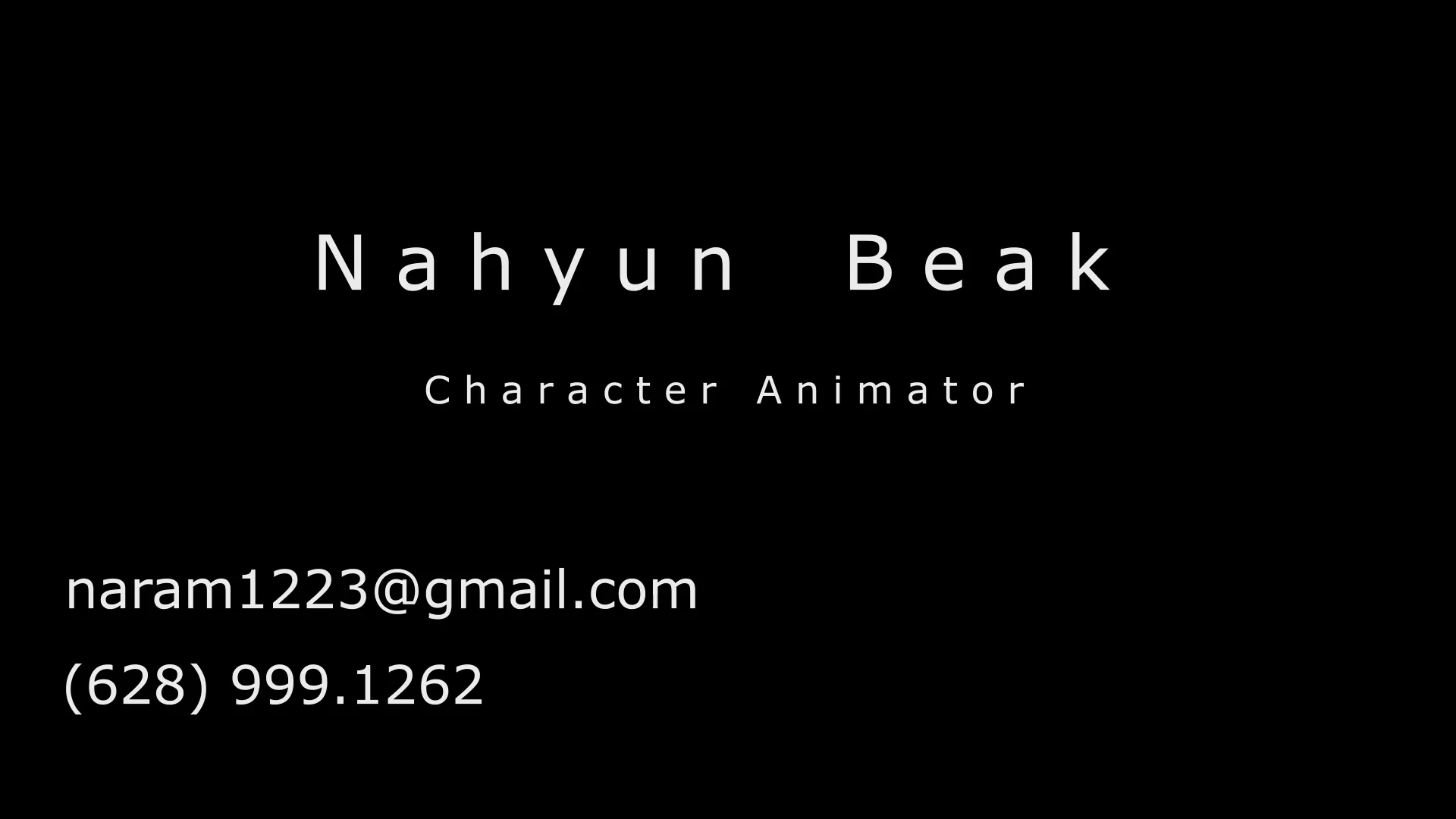 Demo Reel