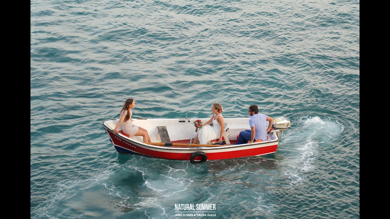 Natural Summer Boda en La Isla Santa Clara & Sociedad Gastronómica & La clasica de San Sebastián I&A