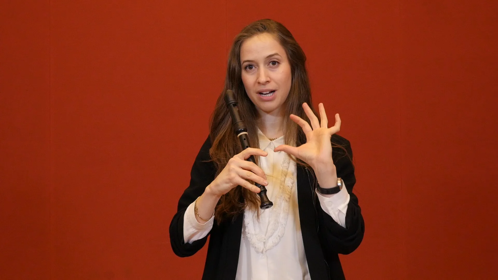 Recorder Basics Playing "B," "A," and "G" with the Left Hand on Vimeo