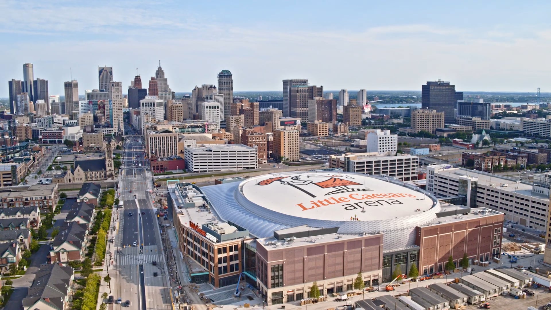 LITTLE CAESARS ARENA OPENING CEREMONY