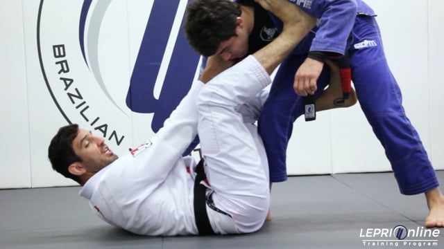 Omoplata Submission from De La Riva Guard