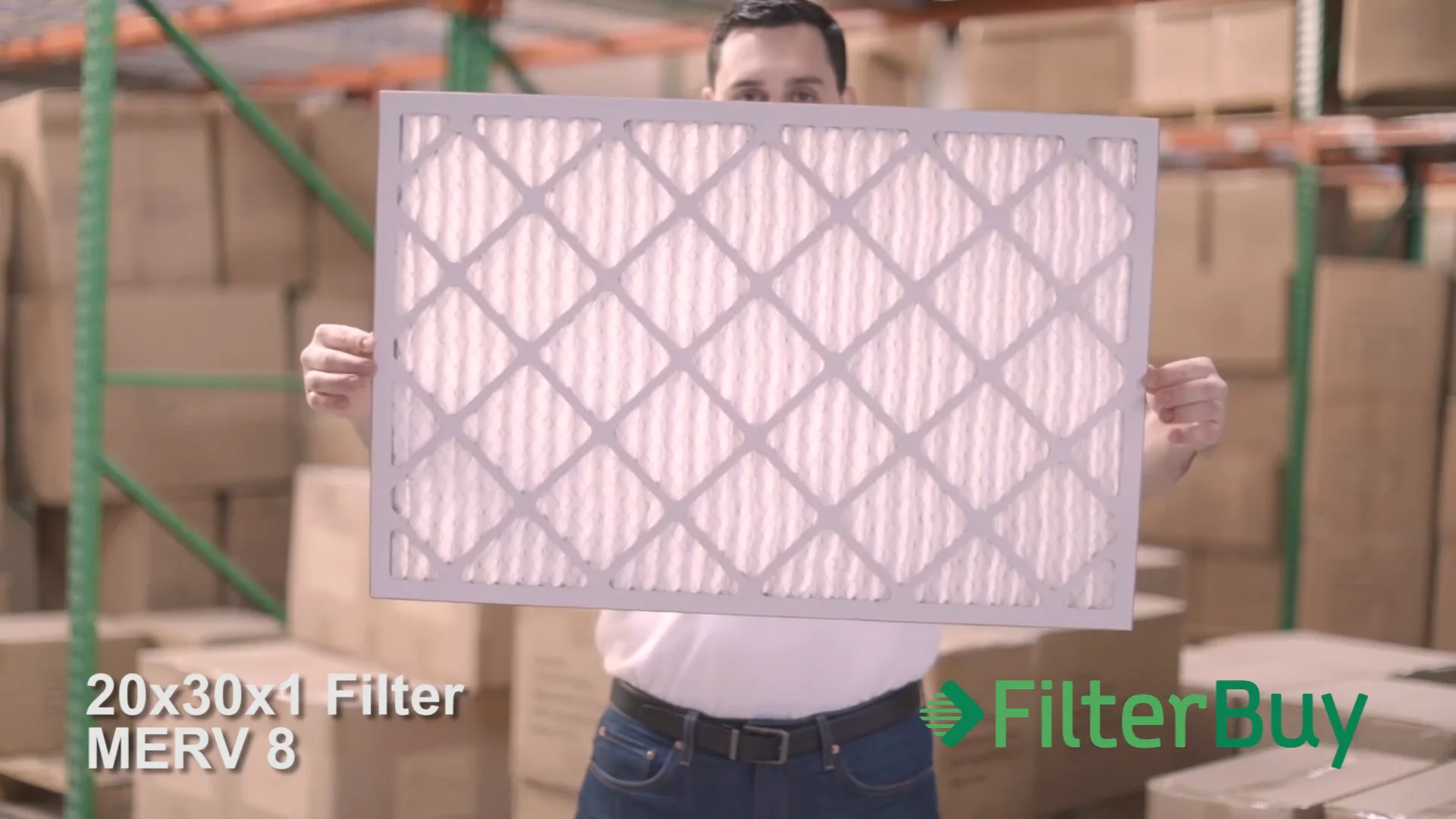 FilterBuy 20x30x1 MERV 8 Air filters (AFB Silver). AC, HVAC, Furnace Filters. on Vimeo