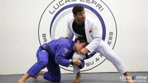 Single Leg Takedown Counterattack to Back Control