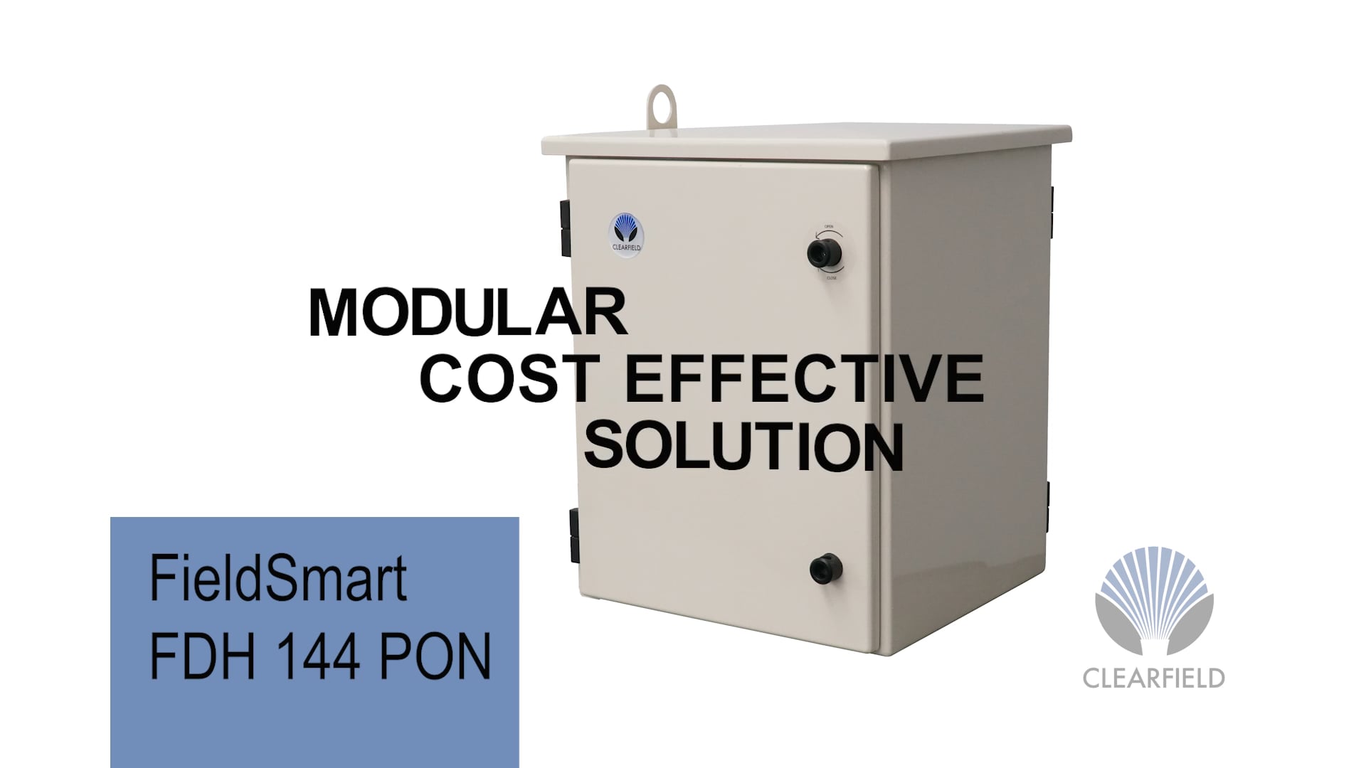 FieldSmart FDH 144-port PON Cabinet On Vimeo