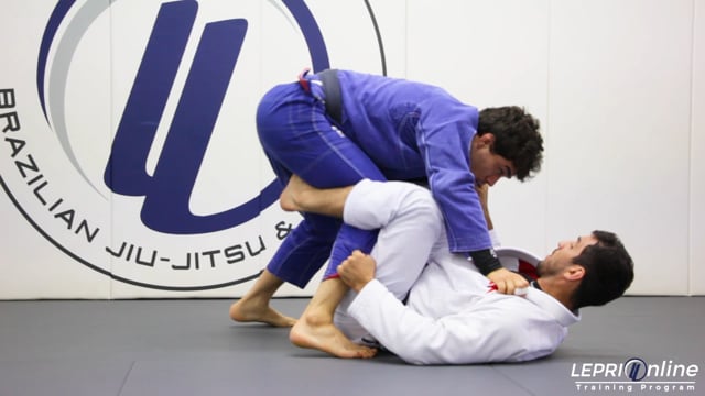 De La Riva Guard Sweep to Combat Base Drill