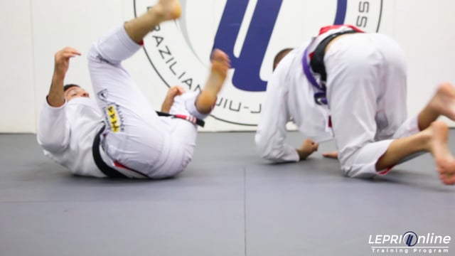Single Leg Takedown Counterattack to Back Take