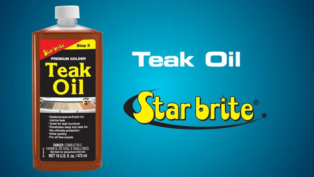 Star Brite Premium Golden Teak Oil