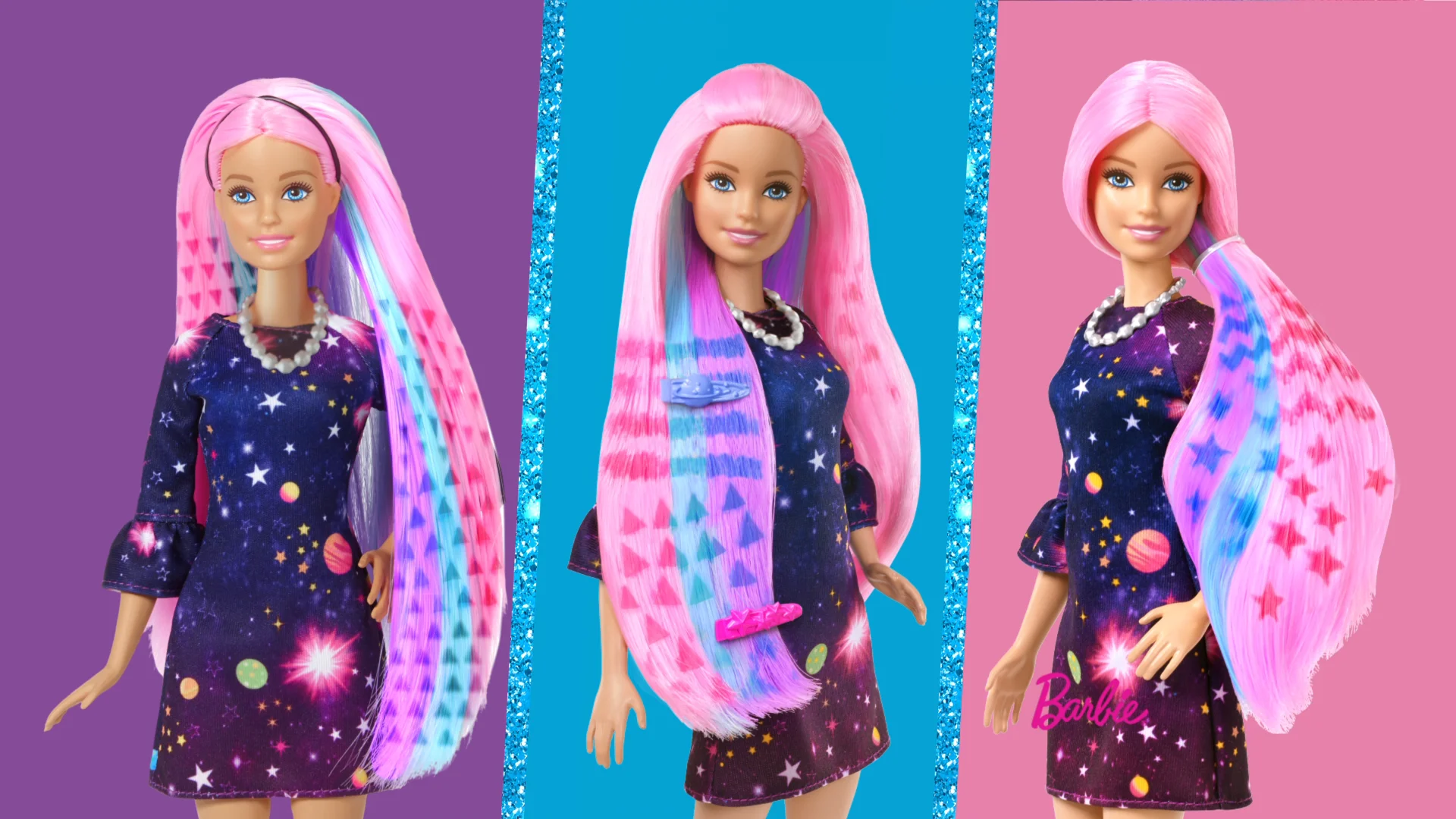 Barbie colour online video