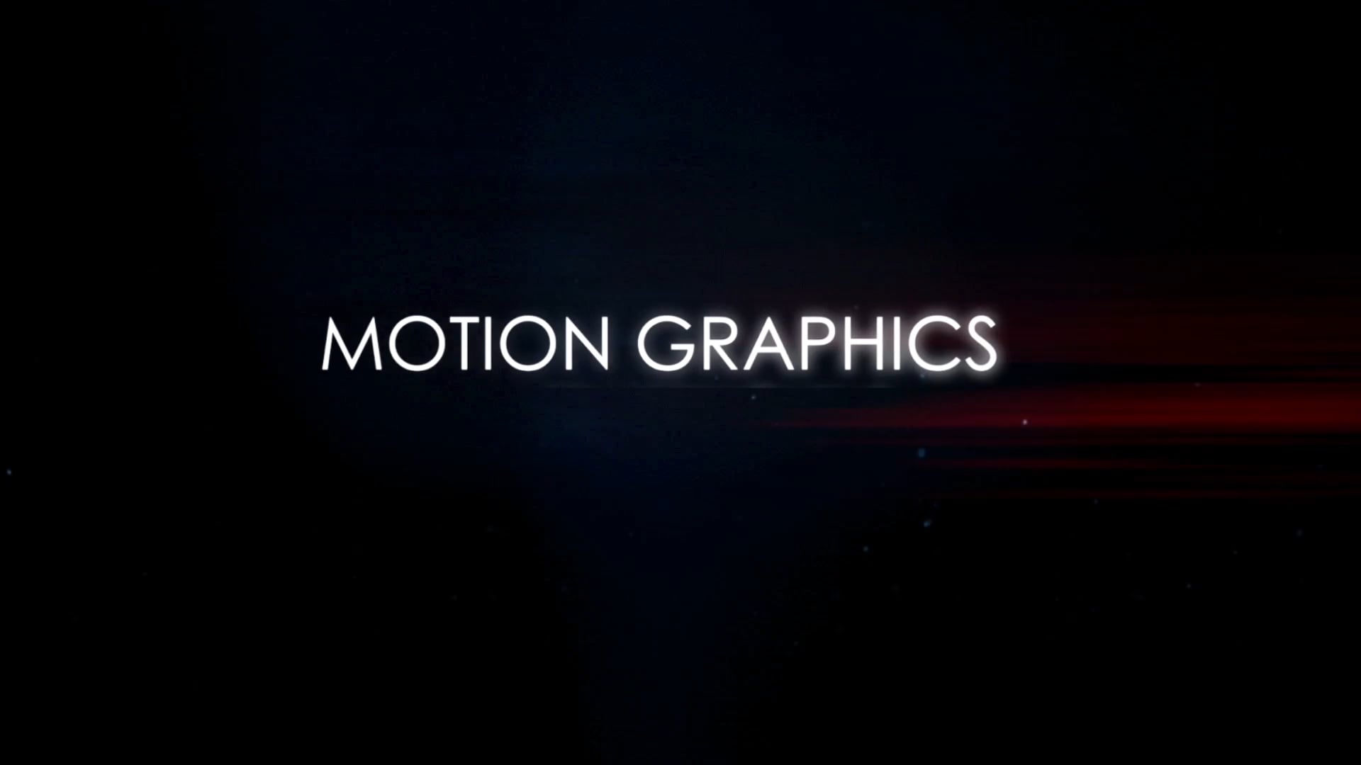 Motion Graphics Showreel 2022