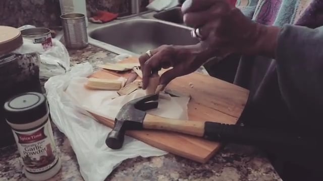 My Mother Peels Sugarcane