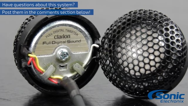 Clarion Full Digital Sound Digital Car Audio Sound System Z3 Z7