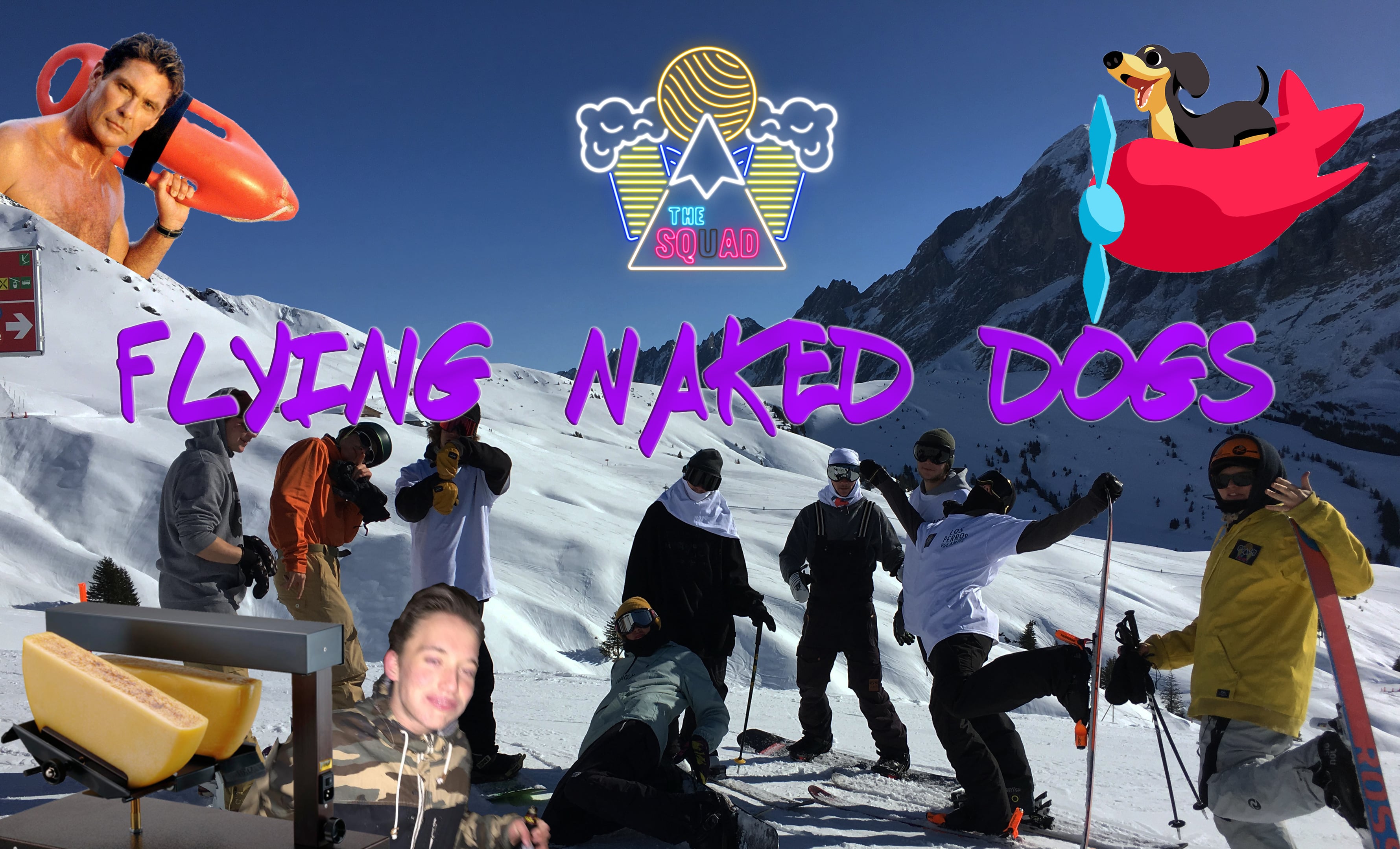 flying naked dogs - THE SQAD