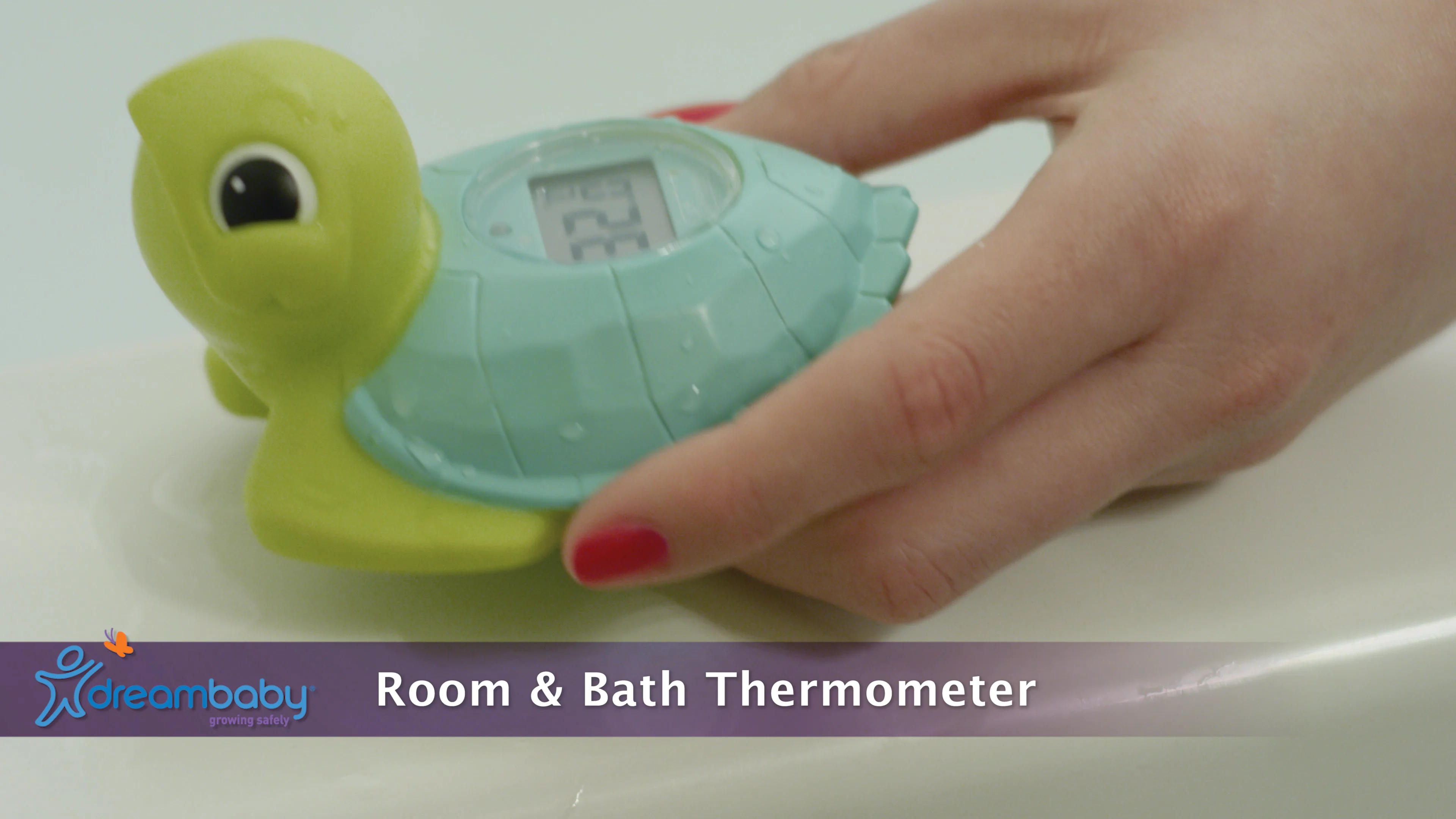 Room & Bath Thermometer - Turtle