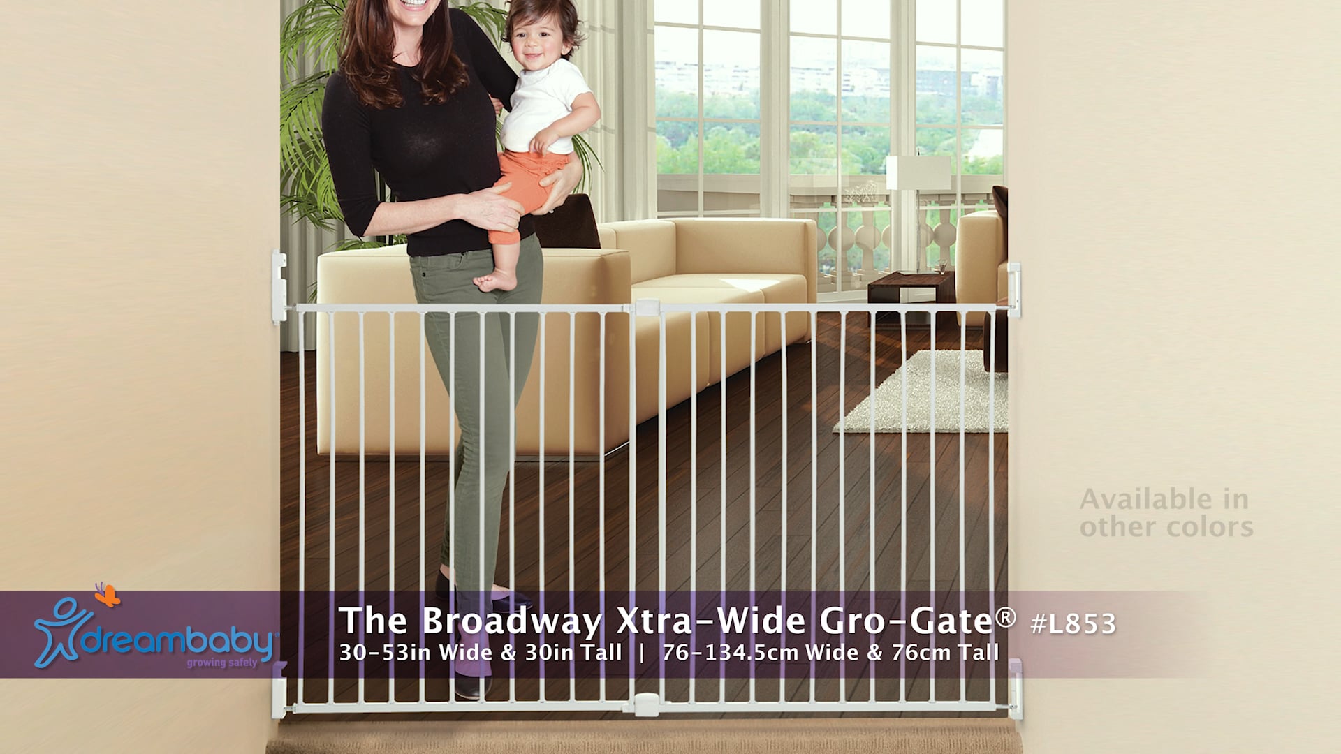 Broadway xtra wide gro gate hotsell